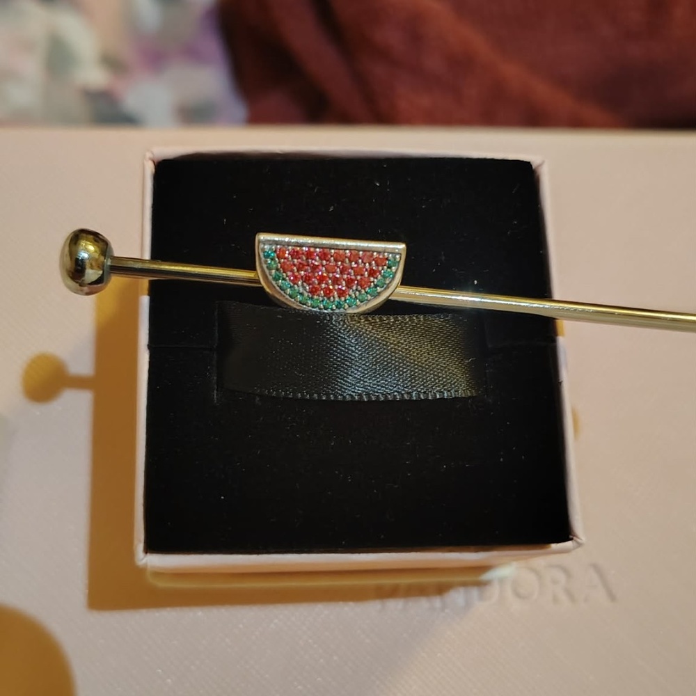 Pandora watermelon charm